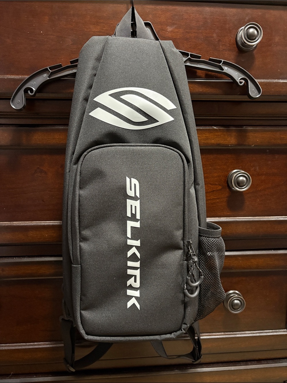 Selkirk Black Pickleball Backpack for Men - Compact Daily Carry